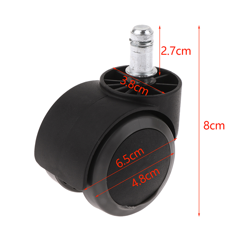 Office Furniture Hardware - NEW 2 Inch Universal Swivel Caster