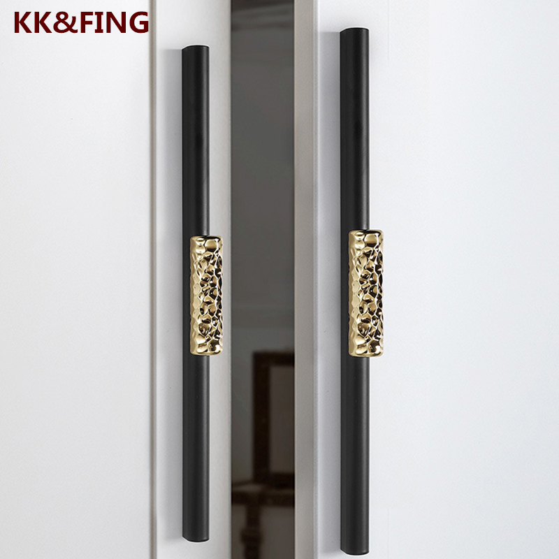 Furniture Hardware Gold - KK&FING ENW Gold Cabinet Door Handles