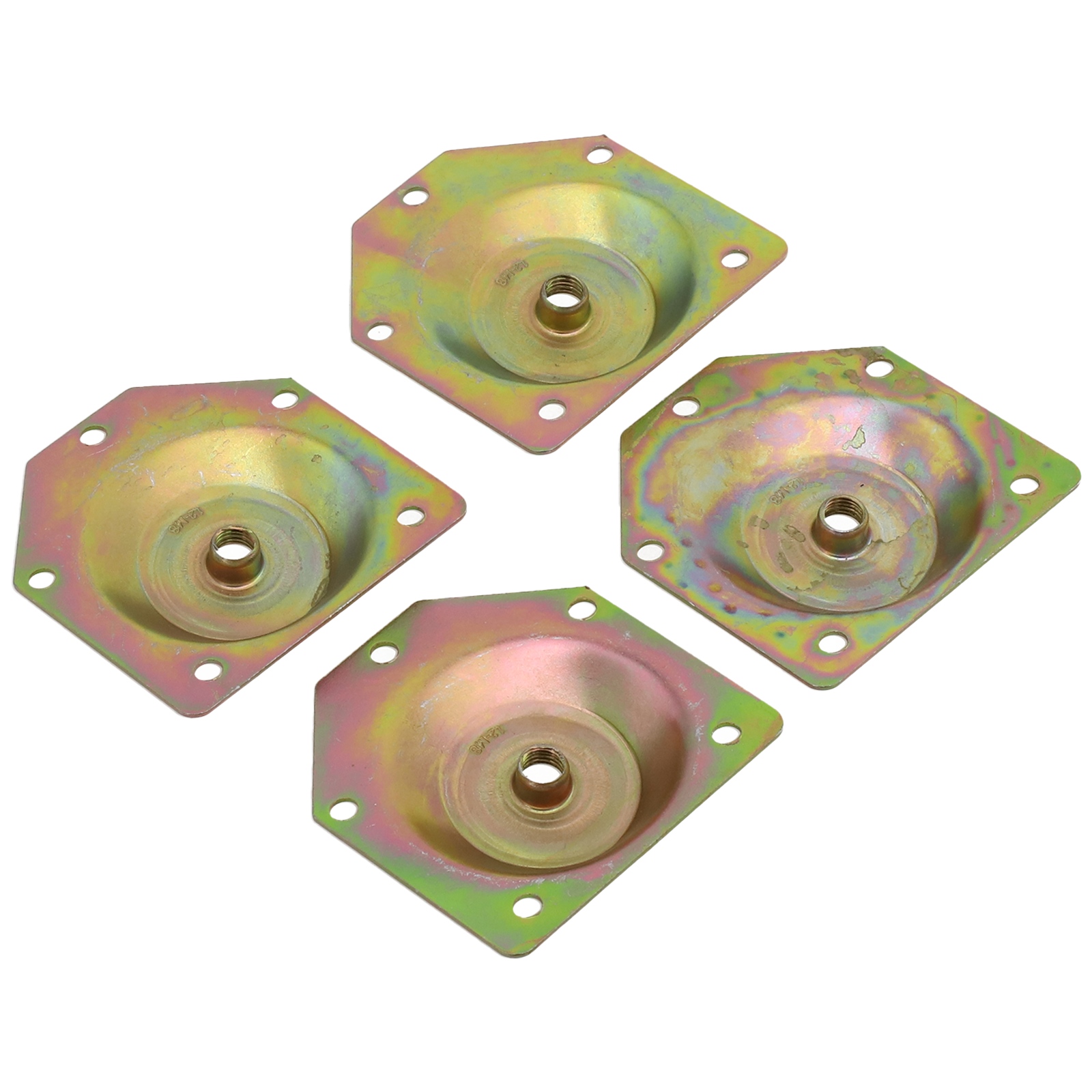 Furniture Hardware Connectors - 4pcs Angled Wood Legs Fixing Plate