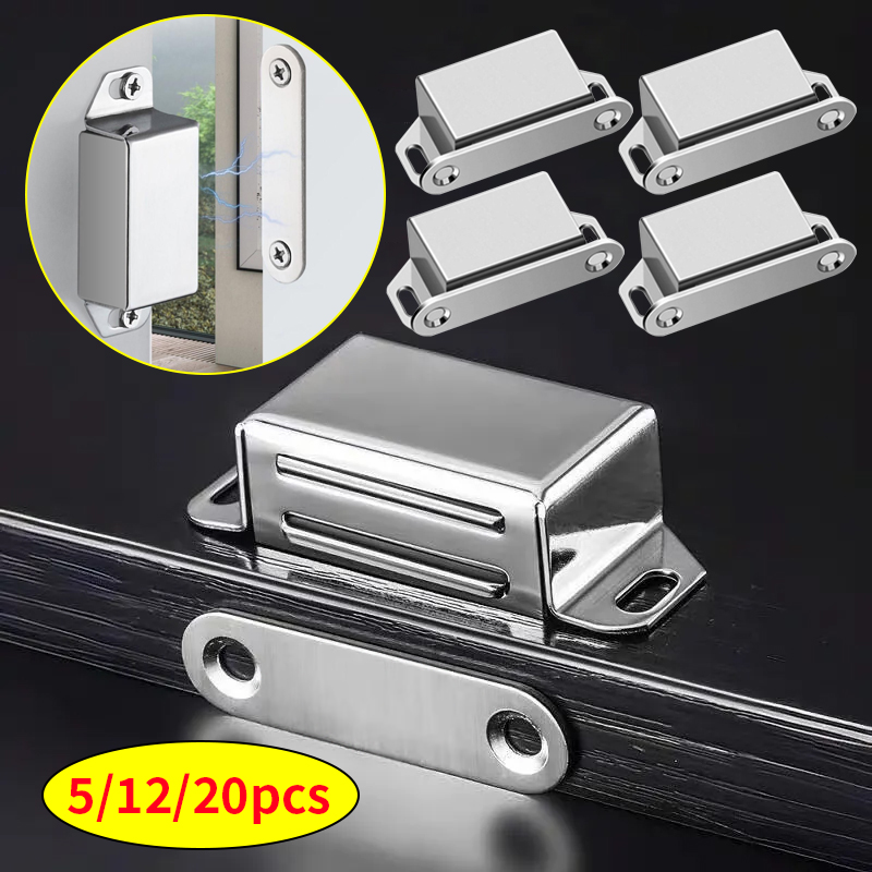 Used Furniture Hardware - 5/12/20pcs magnetic door Catch Latch, magnetic
