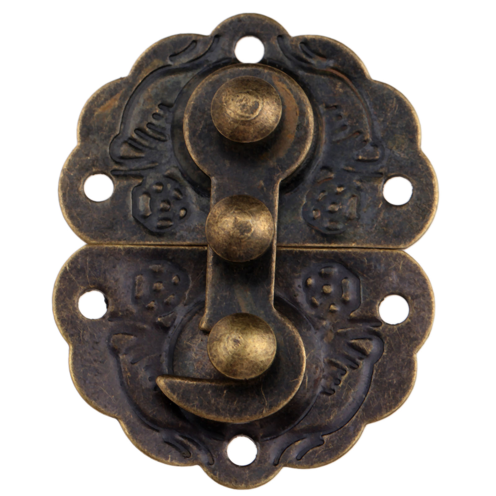 1pc Antique Bronze Box Latch H - Furniture Hardware Latch ulasan dan harga