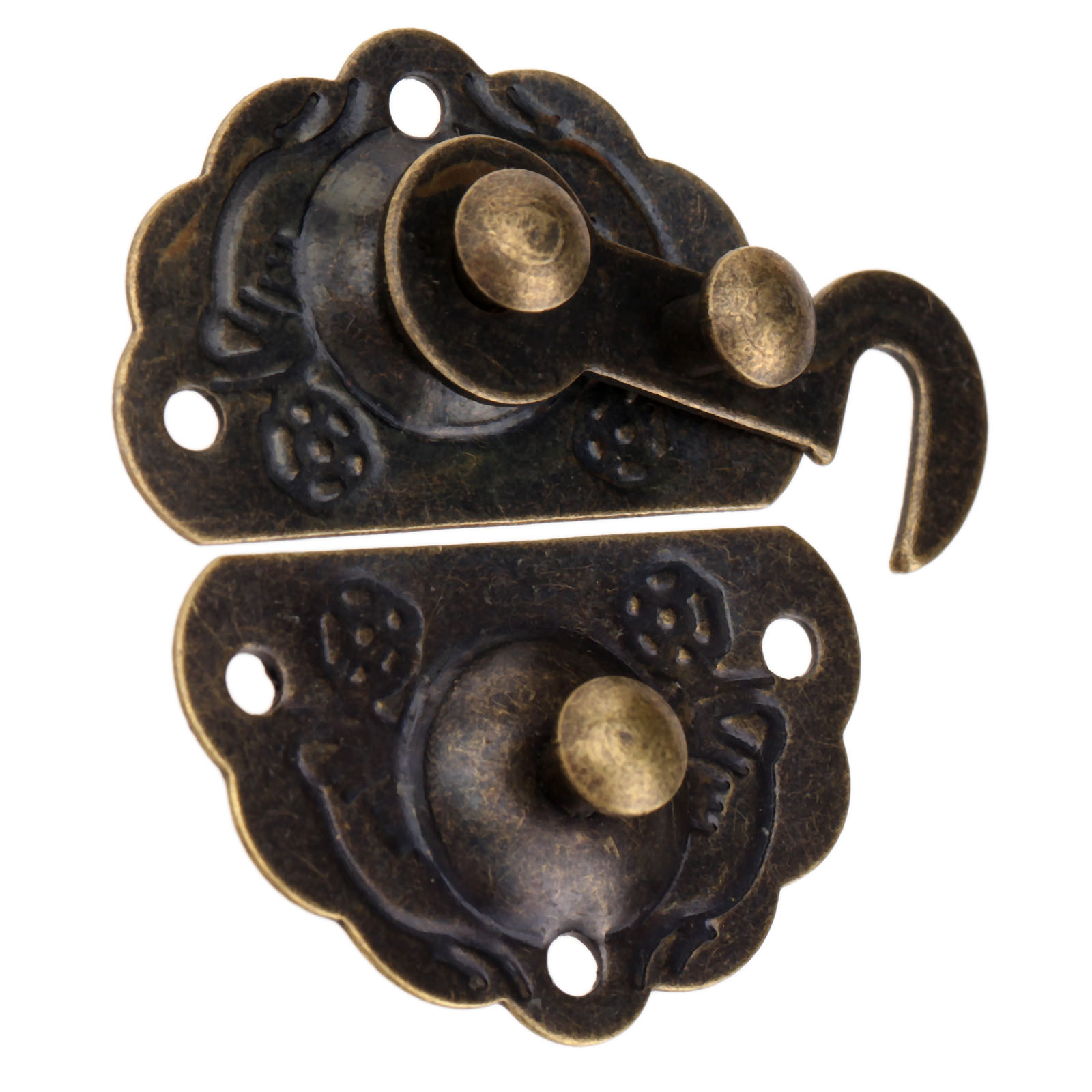 1pc Antique Bronze Box Latch H - Furniture Hardware Latch ulasan dan harga