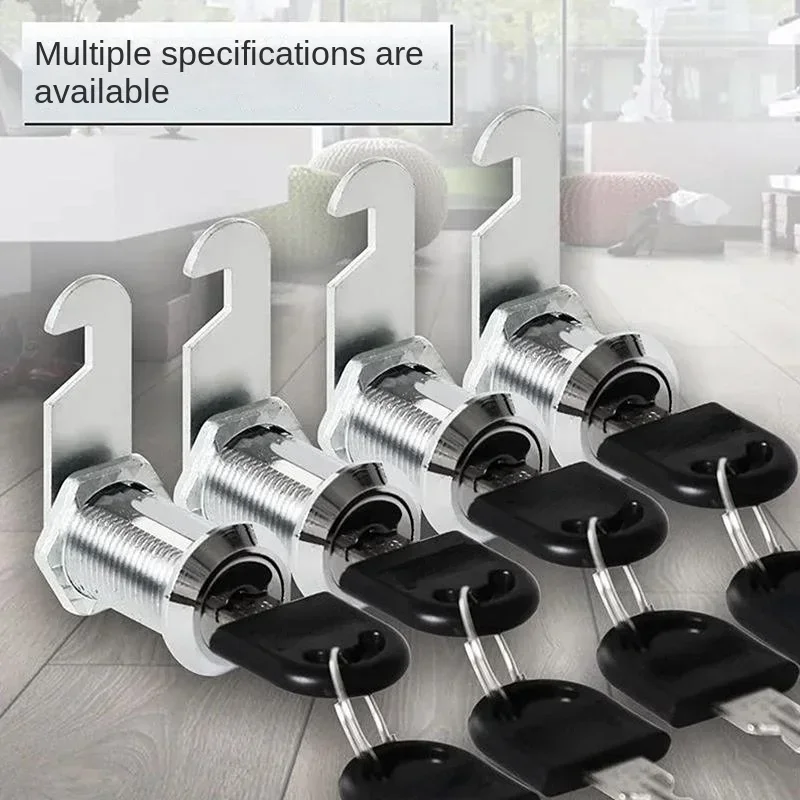 4 Size Drawer Cam Lock with 2  - Furniture Hardware Cam Lock ulasan dan harga