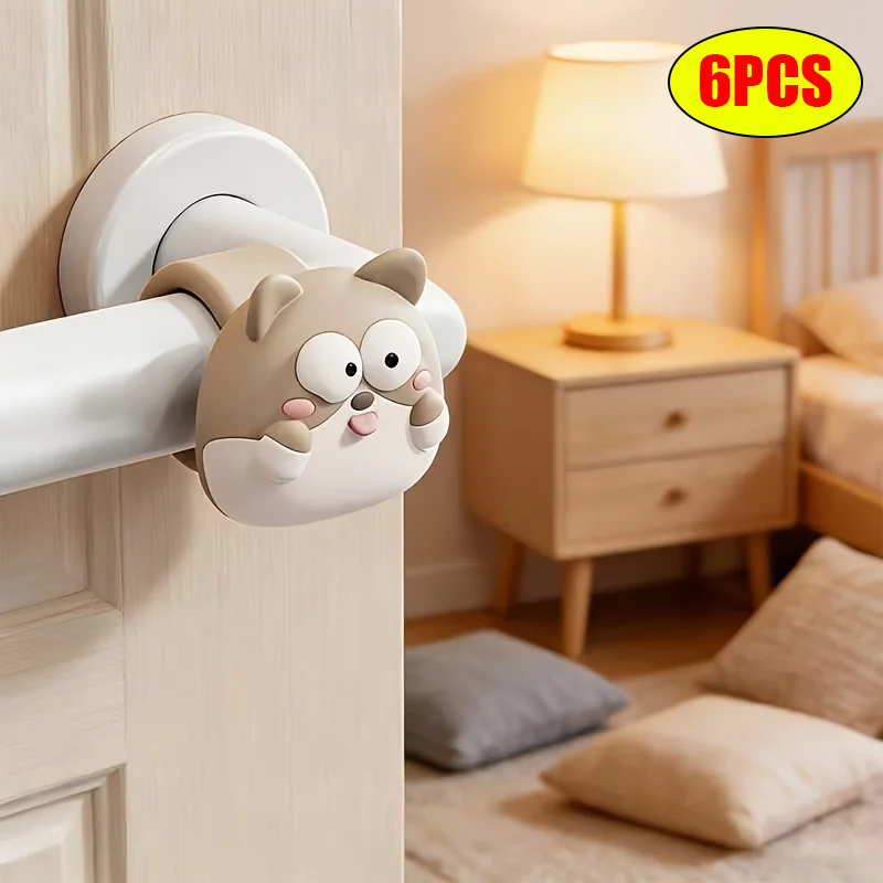 6pcs Door Knob Bumper Pads | P - Furniture Joint Hardware ulasan dan harga