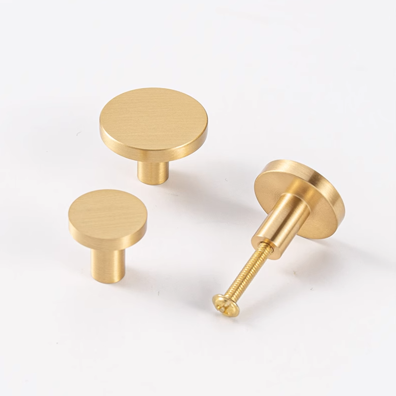 Round Brass Kitchen Cabinet Dr - Furniture Joint Hardware ulasan dan harga