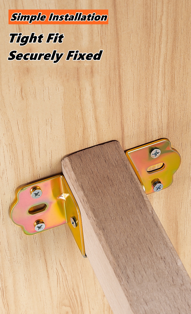 U Shape Bed Beam Support Metal - Furniture Hook Hardware ulasan dan harga