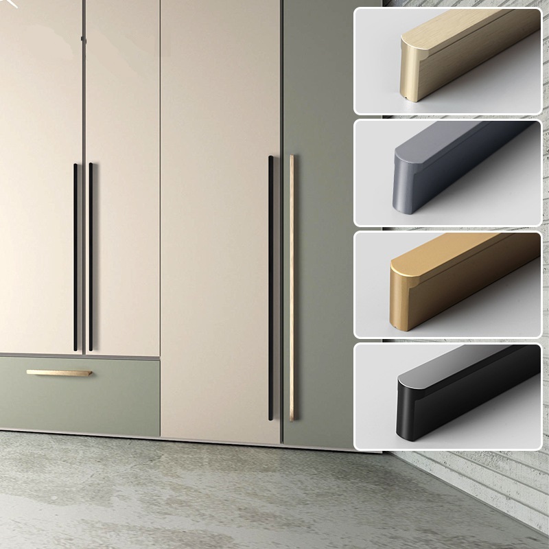 80-600mm Cabinet Door Rounded  - Furniture Hardware Gold ulasan dan harga