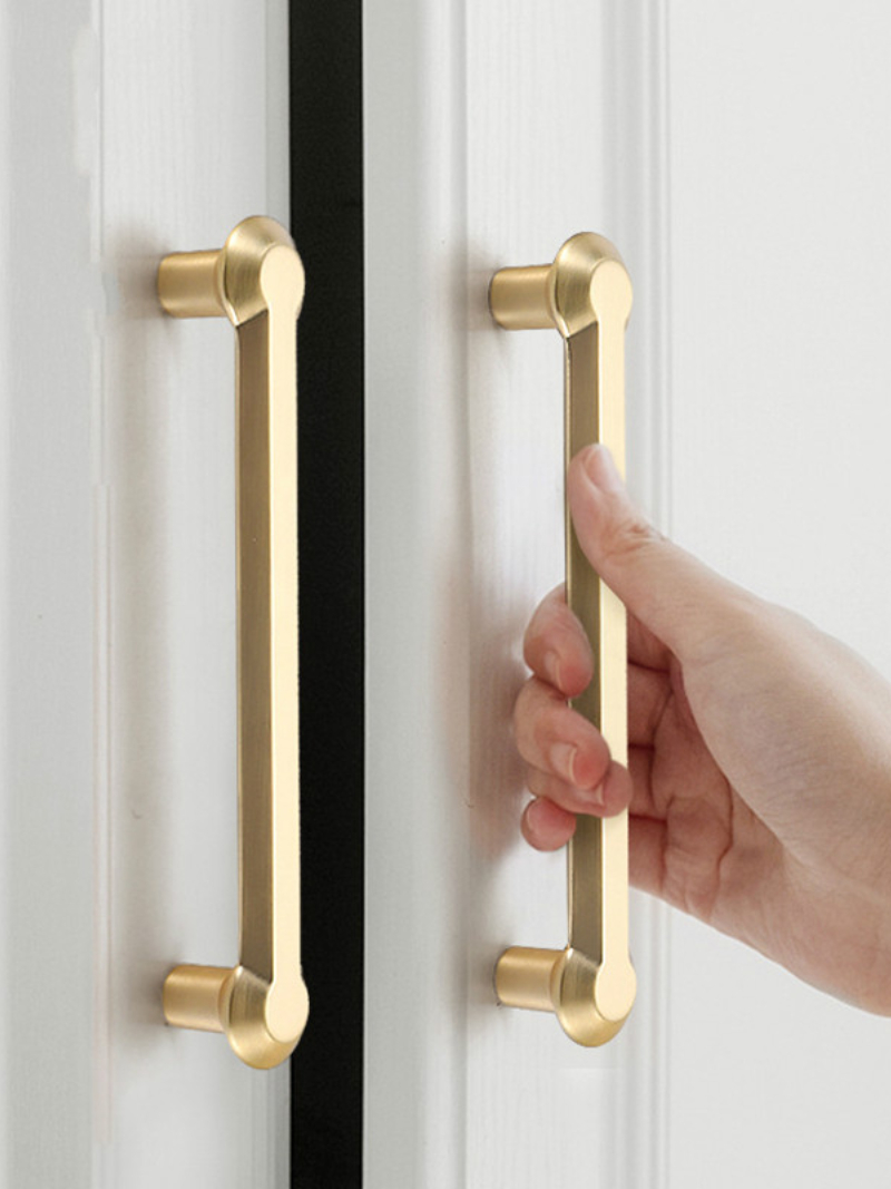 Zinc Alloy Pearl Gold Cabinet  - Furniture Hardware Gold ulasan dan harga