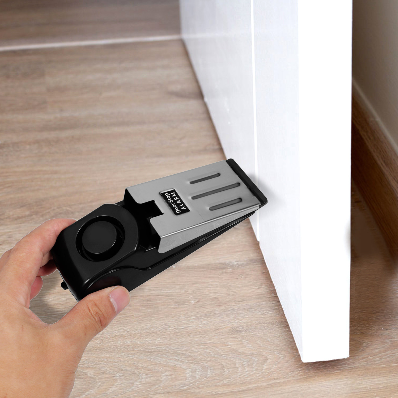 Door Stop Alarm 120Db Loud Tri - Door Stopper Heavy ulasan dan harga