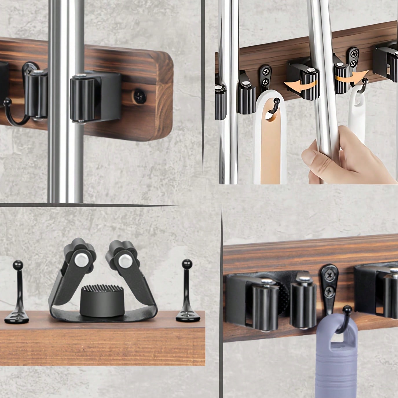 Mop Broom Holder Heavy Duty St - Door Stopper Heavy ulasan dan harga