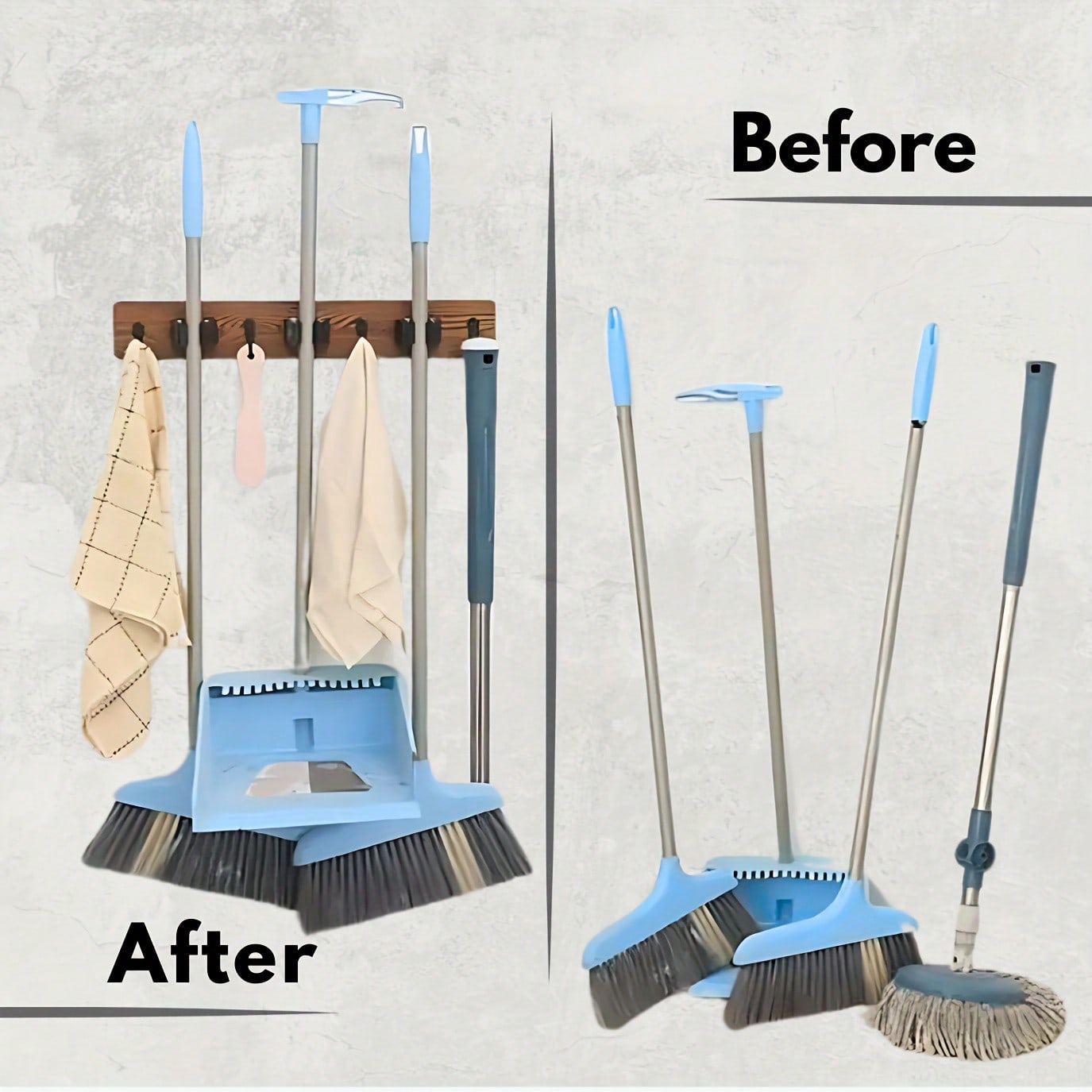 Mop Broom Holder Heavy Duty St - Door Stopper Heavy ulasan dan harga
