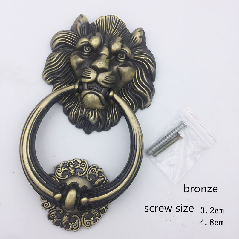 Antique Bronze Lion Head Handl - Furniture Hardware Kit ulasan dan harga