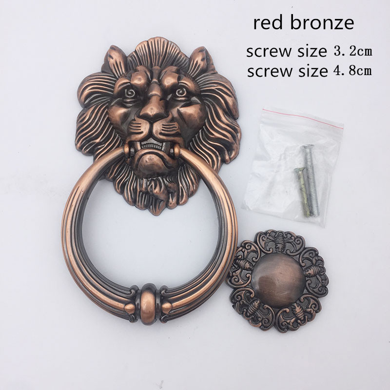 Antique Bronze Lion Head Handl - Furniture Hardware Kit ulasan dan harga