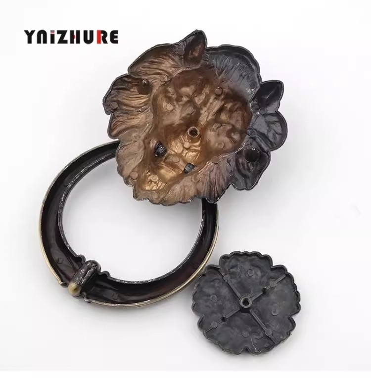 Antique Bronze Lion Head Handl - Furniture Hardware Kit ulasan dan harga