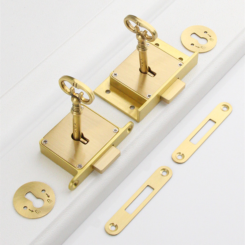 1PC Antique-style Drawer Lock  - Furniture Hardware Supplies ulasan dan harga