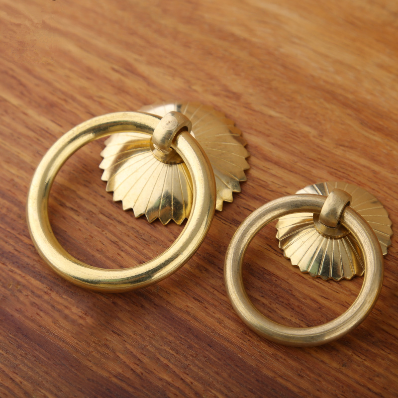 Vintage Brass Cabinet Ring Kno - Furniture Hardware Gold ulasan dan harga