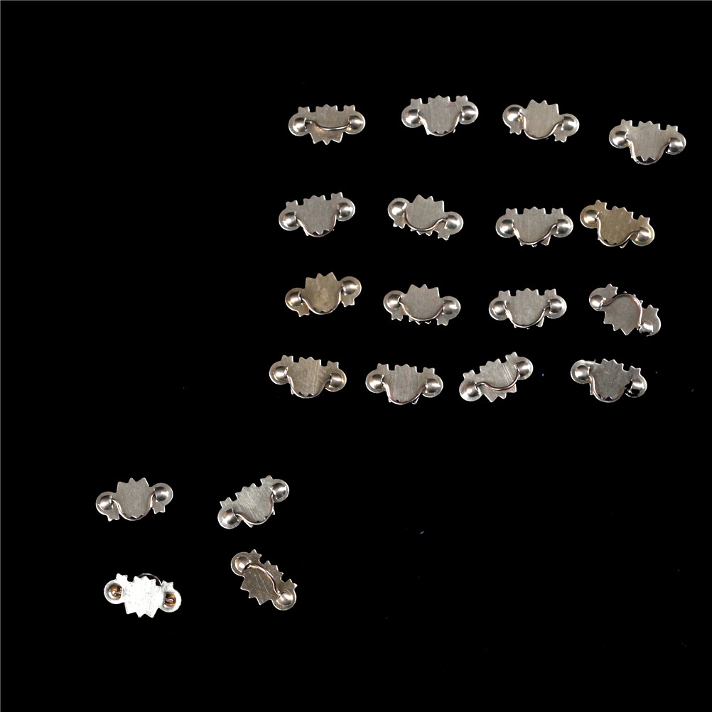 20pcs Dollhouse Miniature 1:12 - Furniture Hardware Gold ulasan dan harga