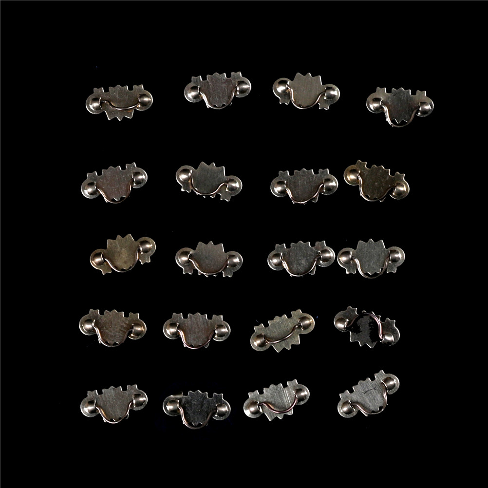 20pcs Dollhouse Miniature 1:12 - Furniture Hardware Gold ulasan dan harga