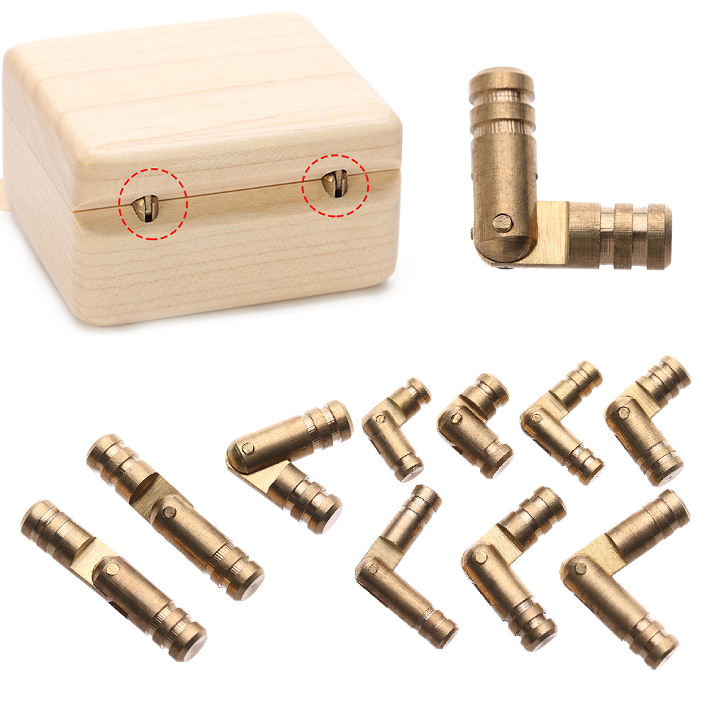 10Pcs/lot Jewelry Box Hinges H - Furniture Hardware Supplies ulasan dan harga