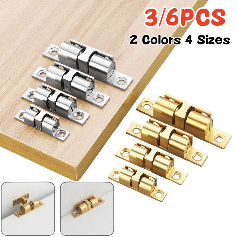 3/6pcs Cabinet Closet Door Bal - Furniture Hardware Latch ulasan dan harga