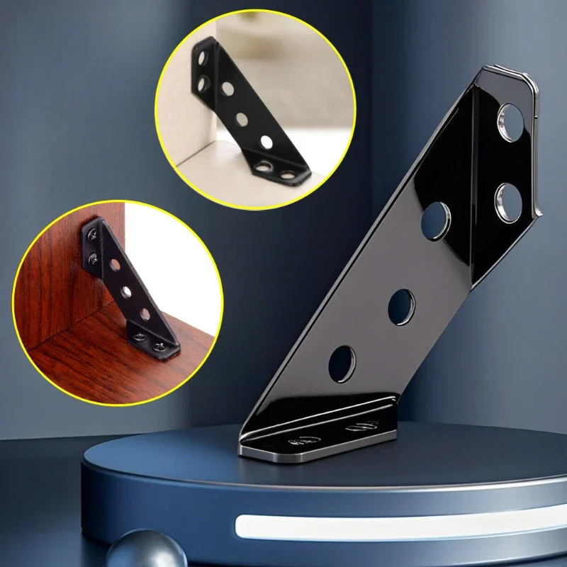 Black multifunctional corner b - Furniture Hardware Connectors ulasan dan harga