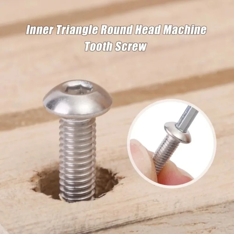 10/200pcs Stainless Steel Hex  - Furniture Hardware Supplies ulasan dan harga