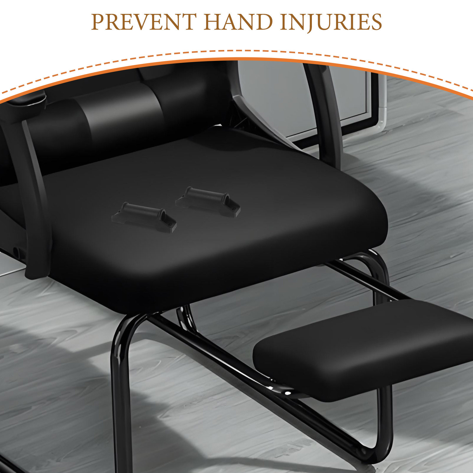 4Pcs Desk Chair Footrest Slide - Furniture Hardware Supplies ulasan dan harga