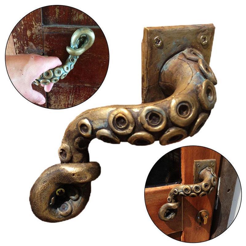 Vintage Octopus Door Knob Outd - Furniture Hook Hardware ulasan dan harga