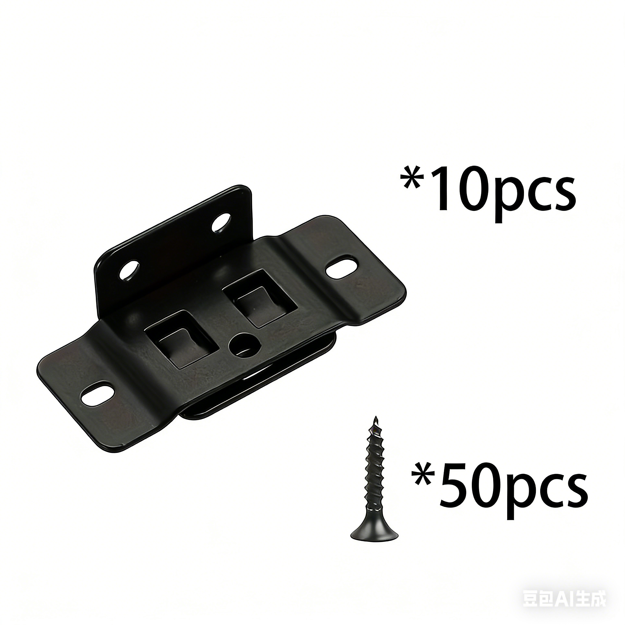 60pcs Heavy Duty L-Type Metal  - Furniture Screw Type ulasan dan harga