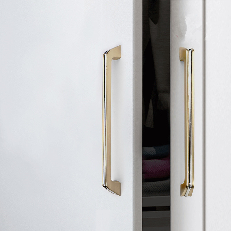 Gold Furniture Handles Aluminu - Furniture Hardware Gold ulasan dan harga