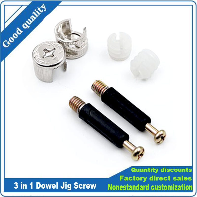 3 in 1 Dowel Jig Screw furnitu - Furniture Hardware Cam Lock ulasan dan harga