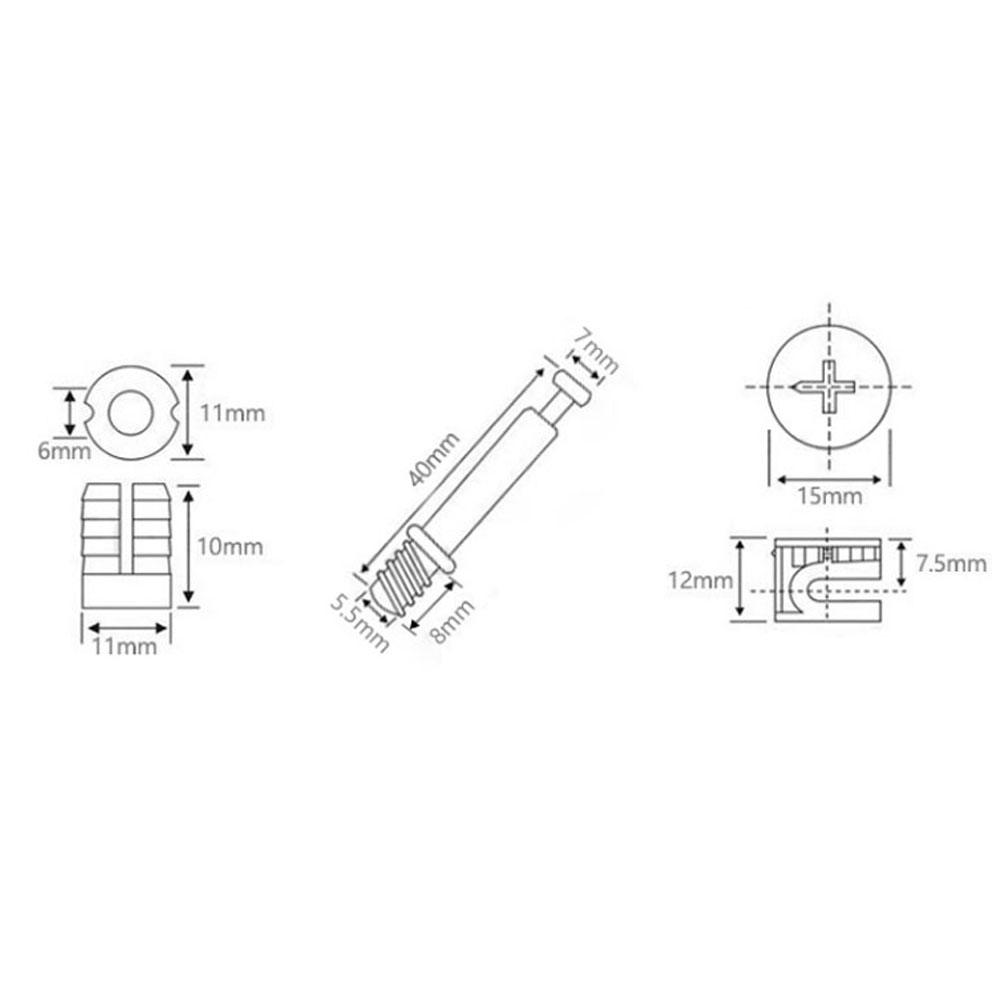 3 in 1 Dowel Jig Screw furnitu - Furniture Hardware Cam Lock ulasan dan harga