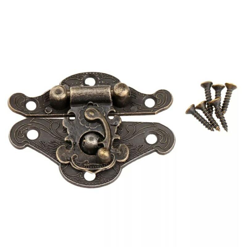 5/10pcs Vintage Metal Hardware - Furniture Hardware Latch ulasan dan harga