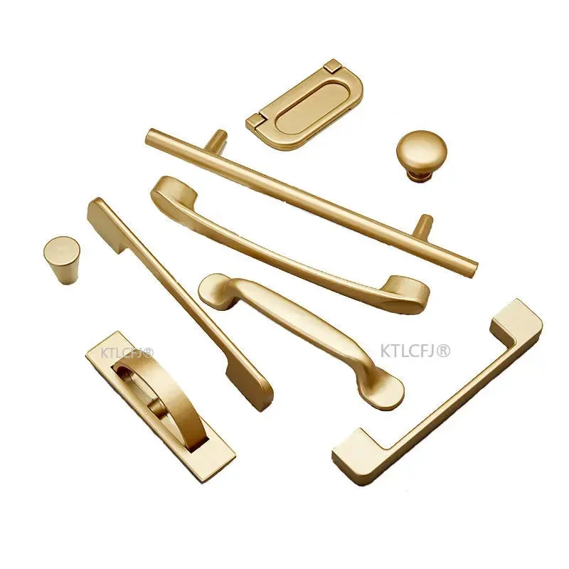 Kitchen Cupboard Knob Square U - Furniture Hardware Gold ulasan dan harga