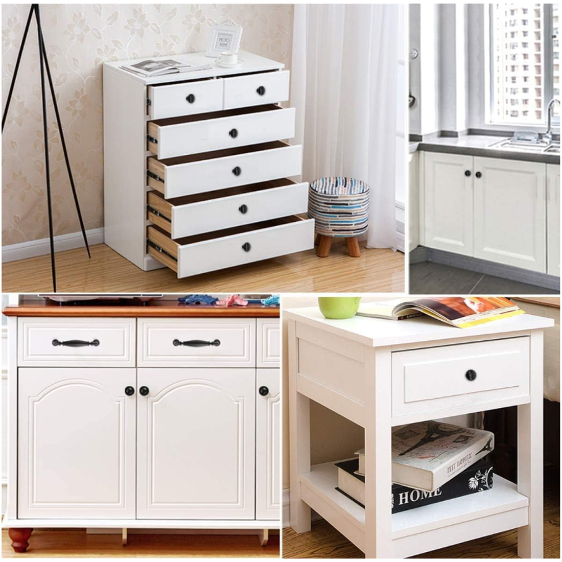 5PCS Aluminum  Kitchen Cupboar - Furniture Joint Hardware ulasan dan harga