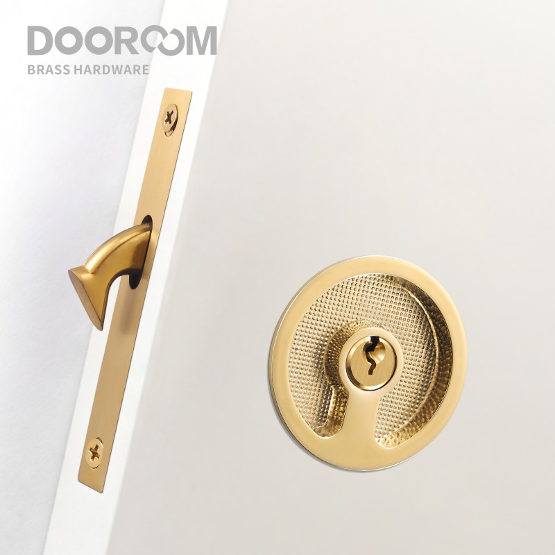 Dooroom Brass Sliding Door Han - Furniture Hardware Gold ulasan dan harga