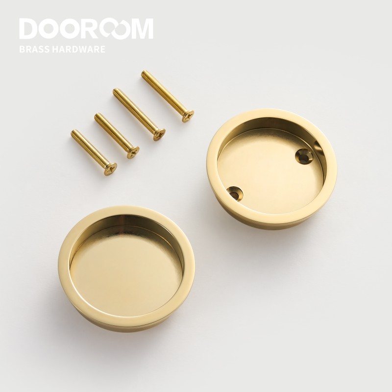 Dooroom Brass Sliding Door Han - Furniture Hardware Gold ulasan dan harga