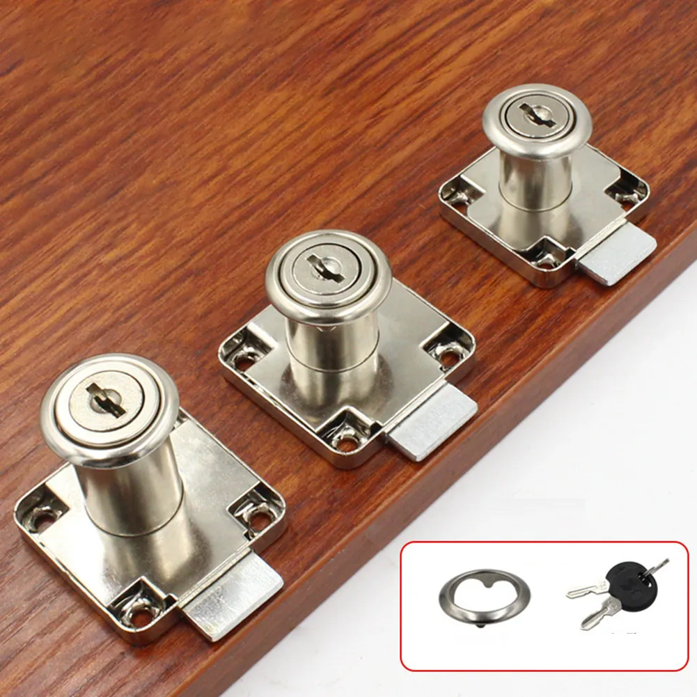 2pcs Steel Cam Drawer Lock Doo - Furniture Hardware Cam Lock ulasan dan harga