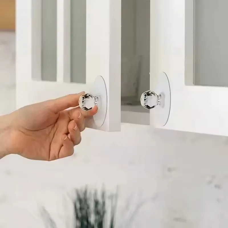 20pcs Transparent Crystal Door - Furniture Hook Hardware ulasan dan harga