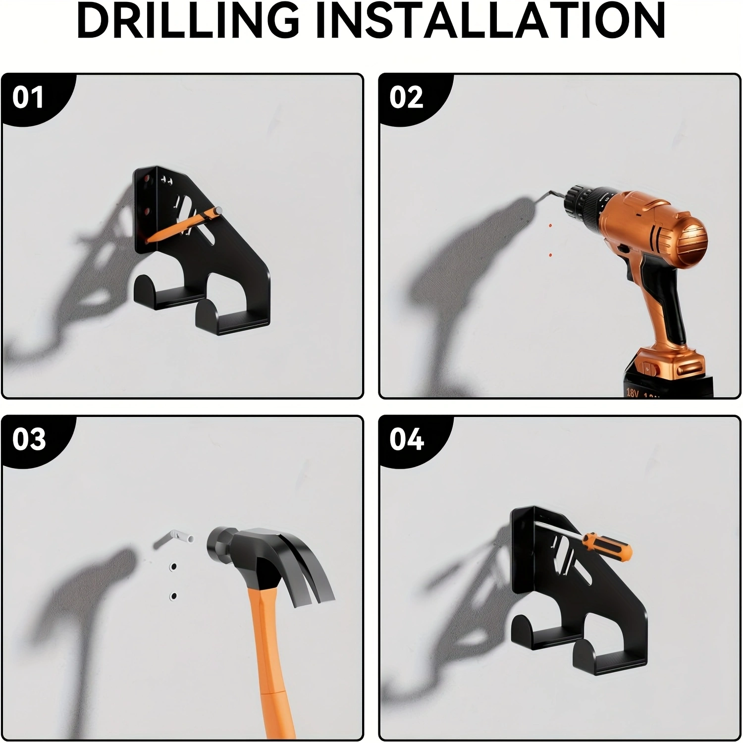 Wall Mounted Bracket for Chain - Door Stopper Heavy ulasan dan harga