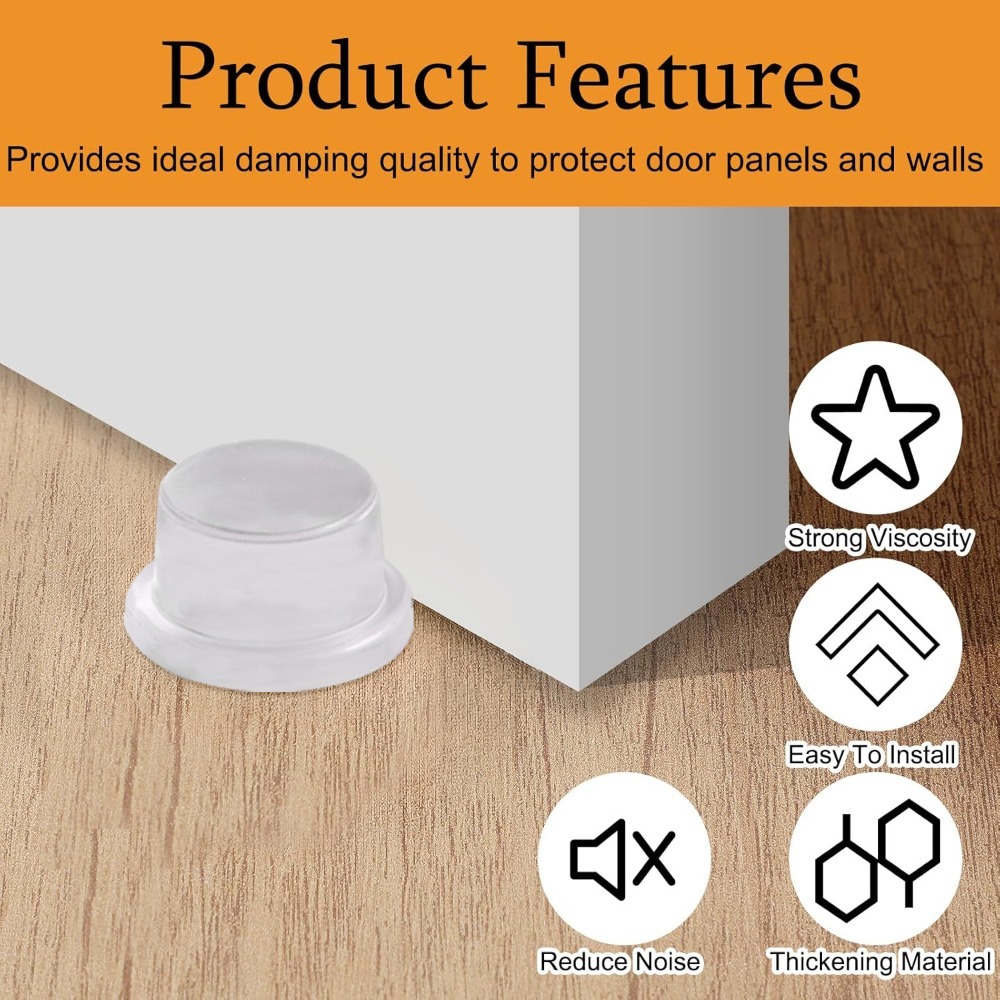 Silicone Door Stopper Wall Pro - Furniture Joint Hardware ulasan dan harga