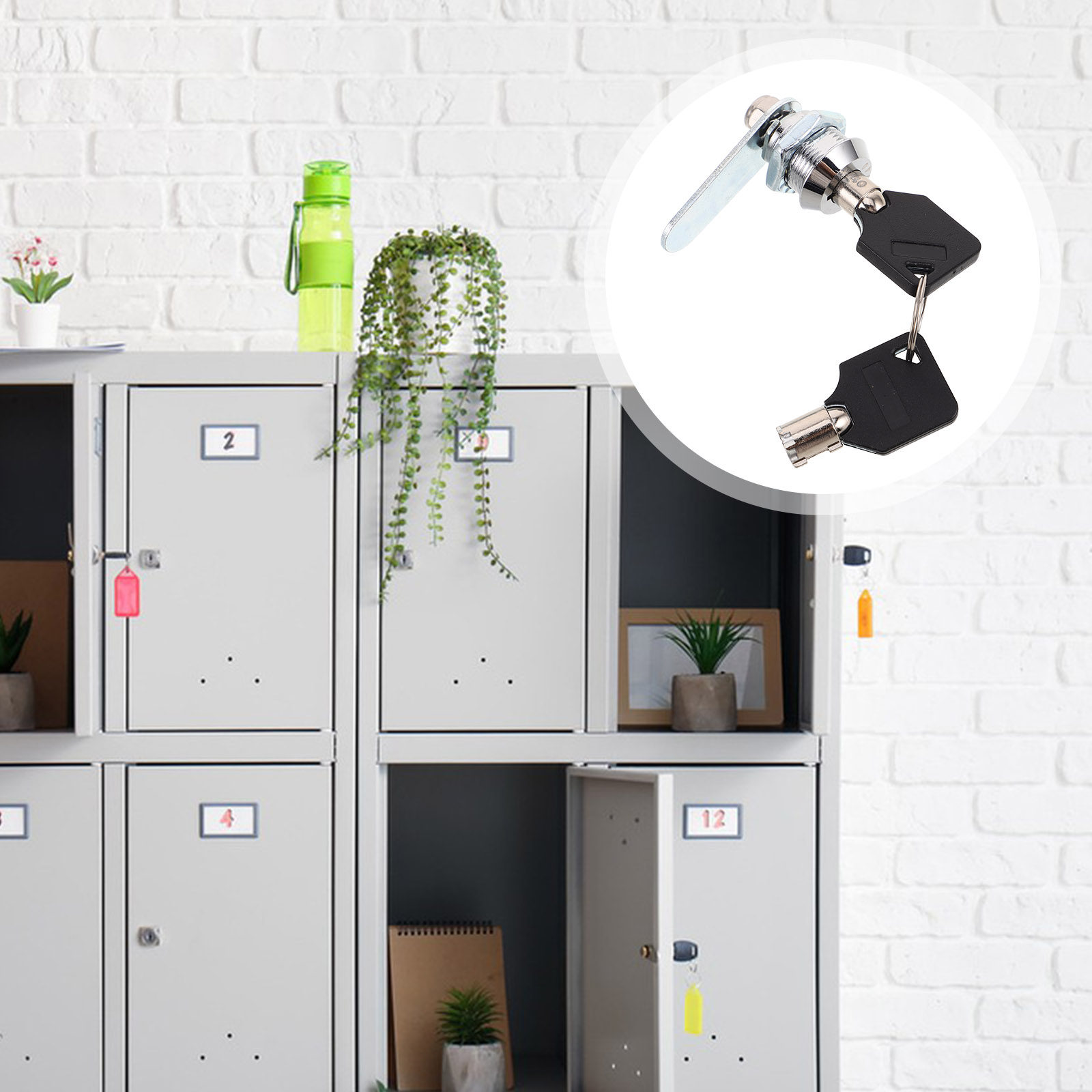 1Set Zinc Alloy Cam Locks Cyli - Furniture Hardware Cam Lock ulasan dan harga