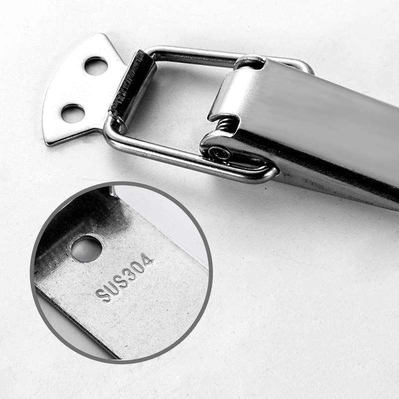 4PCS 304 stainless Cabinet Box - Furniture Hardware Latch ulasan dan harga