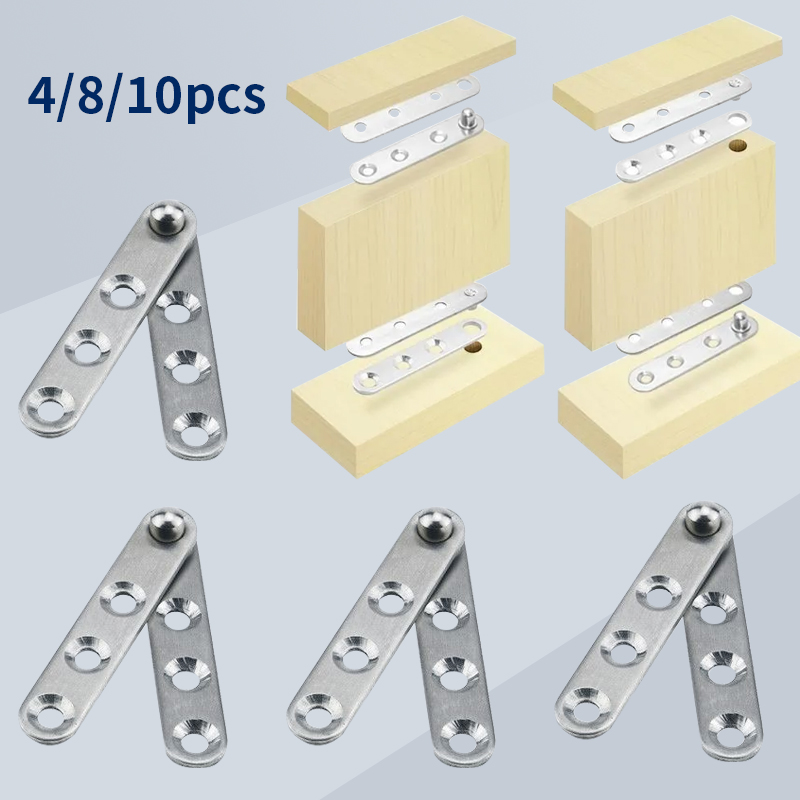 4/8/10pcs rotating hinges, use - Used Furniture Hardware ulasan dan harga