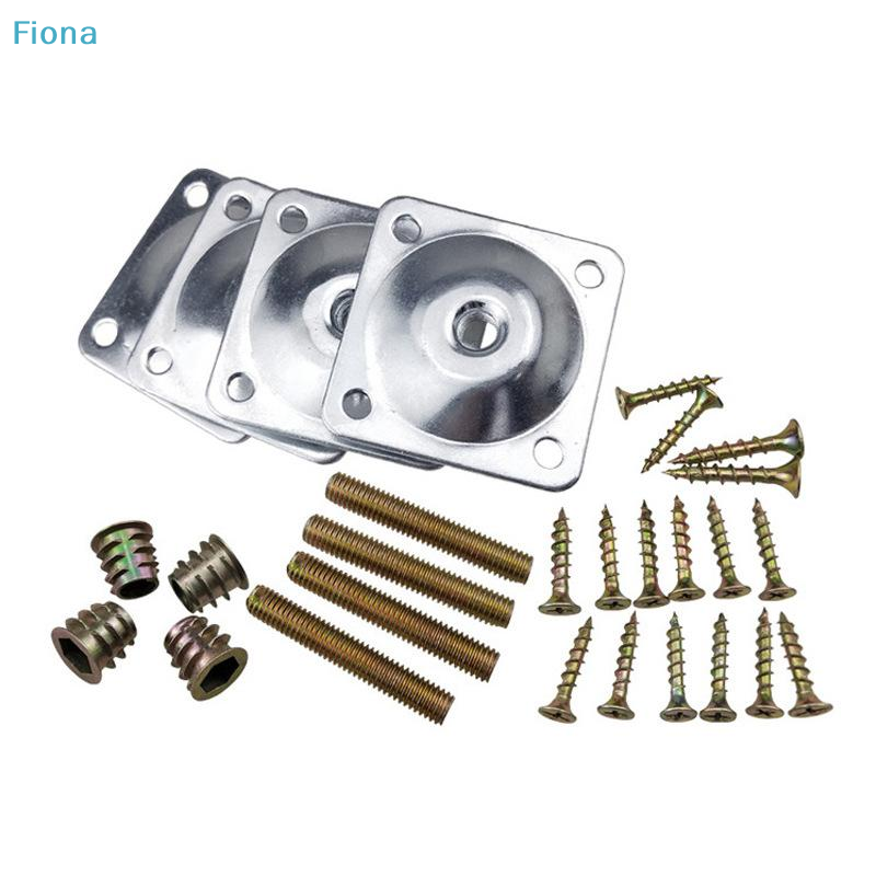 ✔Furniture Leg Mounting Plates - Furniture Hardware Kit ulasan dan harga